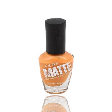 LA GIRL Matte Finish Nail Color - Orange